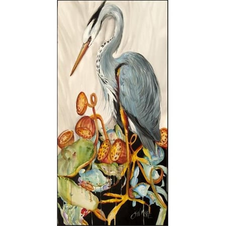 Carolines Treasures Carolines Treasures JMK1307VRM5828 Blue Heron And Crabs Indoor & Outdoor Runner Mat; 58 x 28 in. JMK1307VRM5828